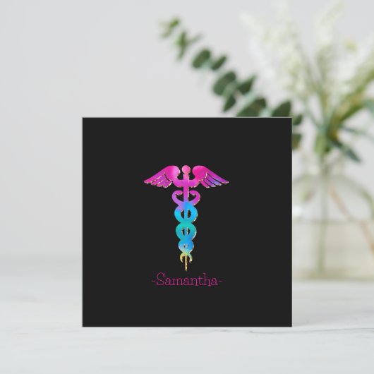 Charmant en kleurrijk medisch Logo-ontwerp (Staand voorkant)