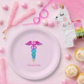 Charmant en kleurrijk medisch Logo-ontwerp Papieren Bordje (Feest)