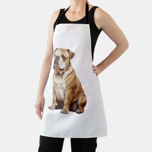 Charmant Engels Bulldog Portrait - Schattig Canin Schort (Insitu)