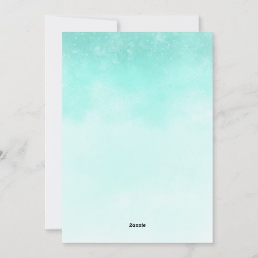 Charmant Gingerbread House Holiday Party Feestdagenkaart (Achterkant)