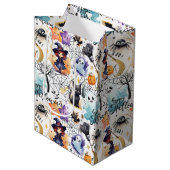 Charmant Halloween Medium Cadeauzakje (Voorkant Gekanteld)