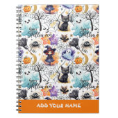 Charmant Halloween Pattern Notitieboek (Voorkant)