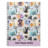 Charmant Halloween Pattern Notitieboek (Voorkant)