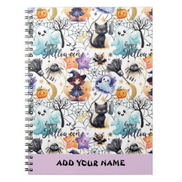 Charmant Halloween Pattern Notitieboek