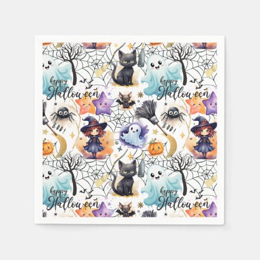Charmant Halloween Servet (Voorkant)