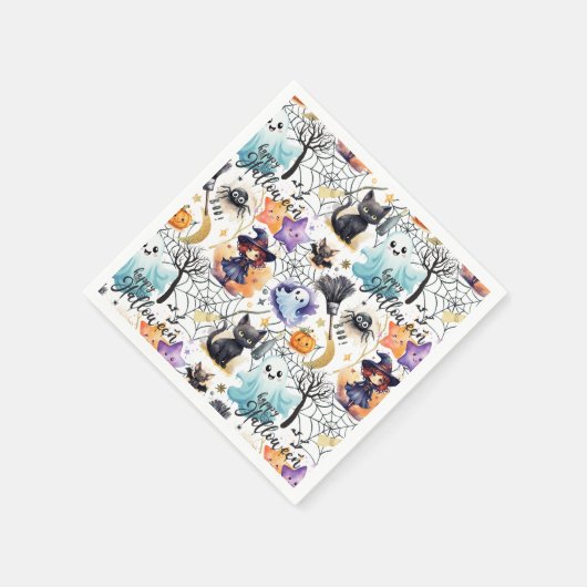 Charmant Halloween Servet (Hoek)
