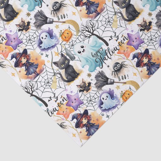 Charmant Halloween Tissue Paper Tissuepapier (Detail)