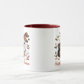 Charmant Halloween Wenskaart - Handgetekende Mok (Midden)