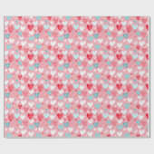 Charmant hart inpakpapier (Vlak)