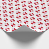 Charmant Hart Klaver Wrapping Papier (Hoek)