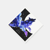 Charmant huilen wolf verjaardag servet (Hoek)