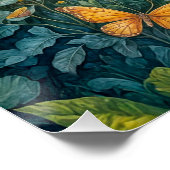 Charmant huisje door Serene Path Perfect Poster (Hoek)