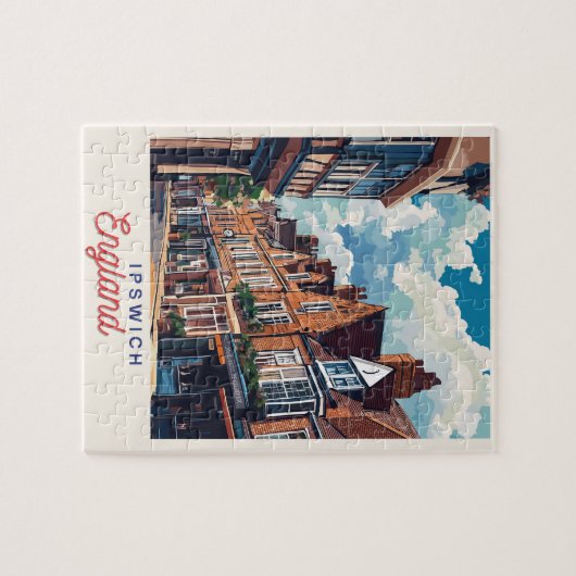 Charmant Ipswich Engeland Legpuzzel (Horizontaal)