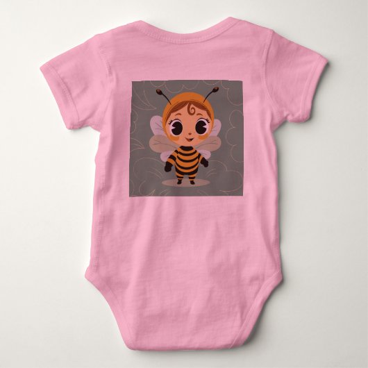 Charmant Kind Baby Bodysuit (Achterkant)