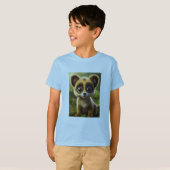 Charmant Kind T-Shirt: Schattigee hondenprint voor T-shirt (Voorkant volledig)