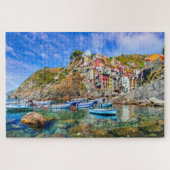 Charmant kustplaatsje in Cinque Terre Legpuzzel (Horizontaal)