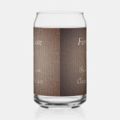 Charmant land thema bruiloft burla can bril blikvorm glas (Rechts)