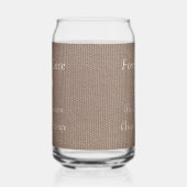 Charmant land thema bruiloft burla can bril blikvorm glas (Links)