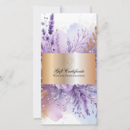 Charmant Lavendel II Cadeaubon