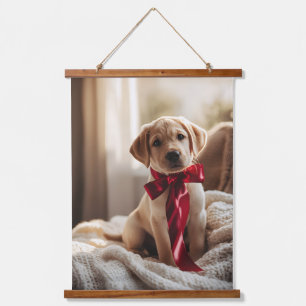 Charmant lint Labrador wandtapijt Hangend Wandkleed