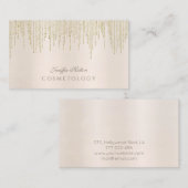 Charmant Luxe zachte glanzende heldere verblinding Visitekaartje (Voorkant / Achterkant)