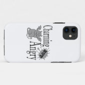 Charmant maar boos klein duivel kat grappig citaat Case-Mate iPhone case (Achterkant (horizontaal))