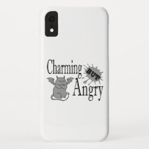 Charmant maar boos klein duivel kat grappig citaat Case-Mate iPhone case