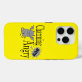Charmant maar boos klein duivel kat grappig citaat Case-Mate iPhone case (Achterkant (horizontaal))