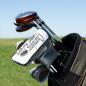 Charmant maar boos klein duivel kat grappig citaat golfheadcover (Insitu)