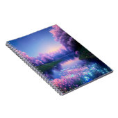 Charmant meer en omliggende bos notitieboek (Rechterzijde)