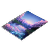 Charmant meer en omliggende bos notitieboek (Linkerzijde)