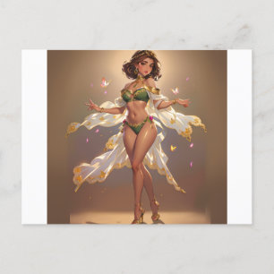 Charmant Meisje Briefkaart