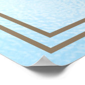 Charmant meisje met Baby Leopard Wall Art Poster (Hoek)