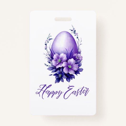 Charmant paasei badge (Voorkant)