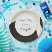 Charmant personaliseren papieren bordje (Feest)