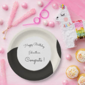 Charmant personaliseren papieren bordje (Feest)