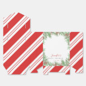 Charmant rustieke kerst Waterverf Baby shower Bedankdoosjes (Ongevouwen)