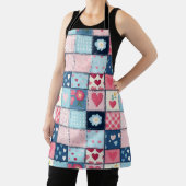 Charmant Schattige patchwork ontwerp Schort (Insitu)