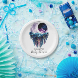 Charmant Schattige Stars Baby shower Papieren Bordje