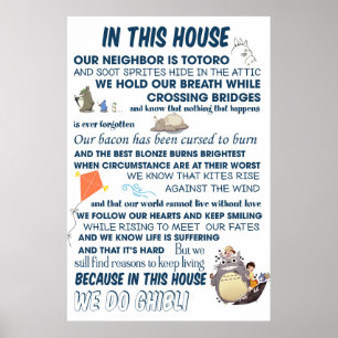 Charmant Totoro Movie Poster