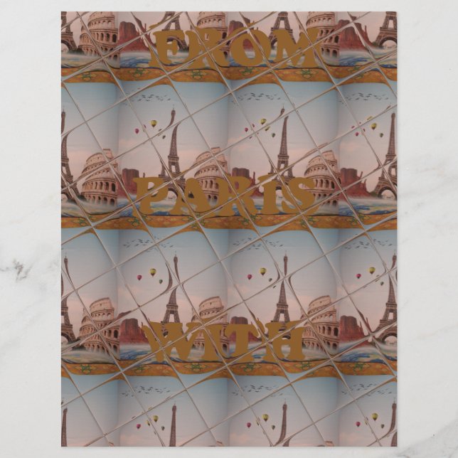 Charmant uit Parijs met liefde J'aime Paris Design (Voorkant)