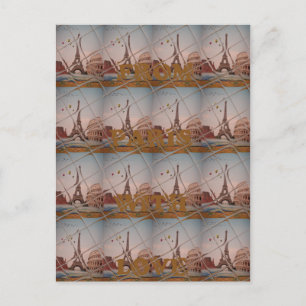 Charmant uit Parijs met liefde J'aime Paris Design Briefkaart