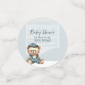 Charmant Uniek Beer Jean Baby shower Confetti (Kleine voorkant)
