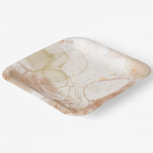 Charmant  vierkant papier Bord (Gebogen)