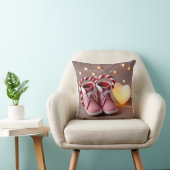 Charmante 3D Baby-laarzen: dubbelzijdig genot Kussen (Stoel)