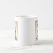 Charmante 3D paashaas met feestelijk ei Koffiemok (Center)