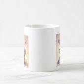 Charmante 3D paashaas met feestelijk ei Koffiemok (Center)