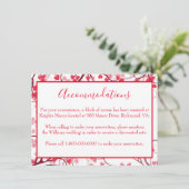 Charmante accommodaties Red Hearts Informatiekaartje (Staand voorkant)