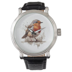 Charmante achtertuin Robin Horloge