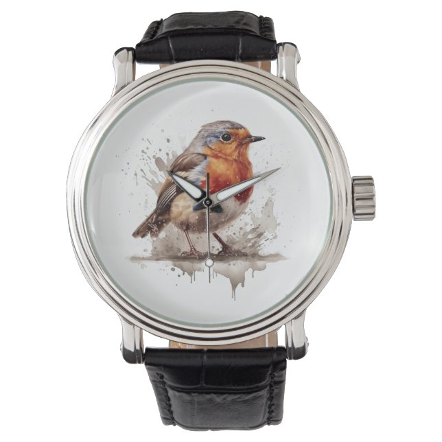 Charmante achtertuin Robin Horloge (Voorkant)